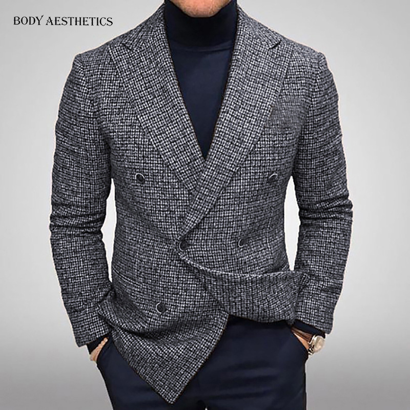 New Mens Casual Plus Size Suit - Image 3