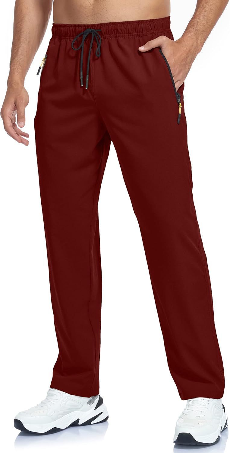 Spring And Summer New 2024 European And American Hot-selling Thin Ice Silk Quick-drying Casual Trousers Outdoor Running Fitness Sports Pants - Image 8