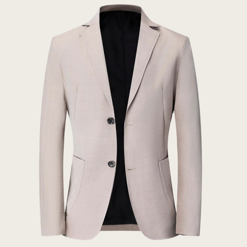 Slim-fit Solid-color Suit