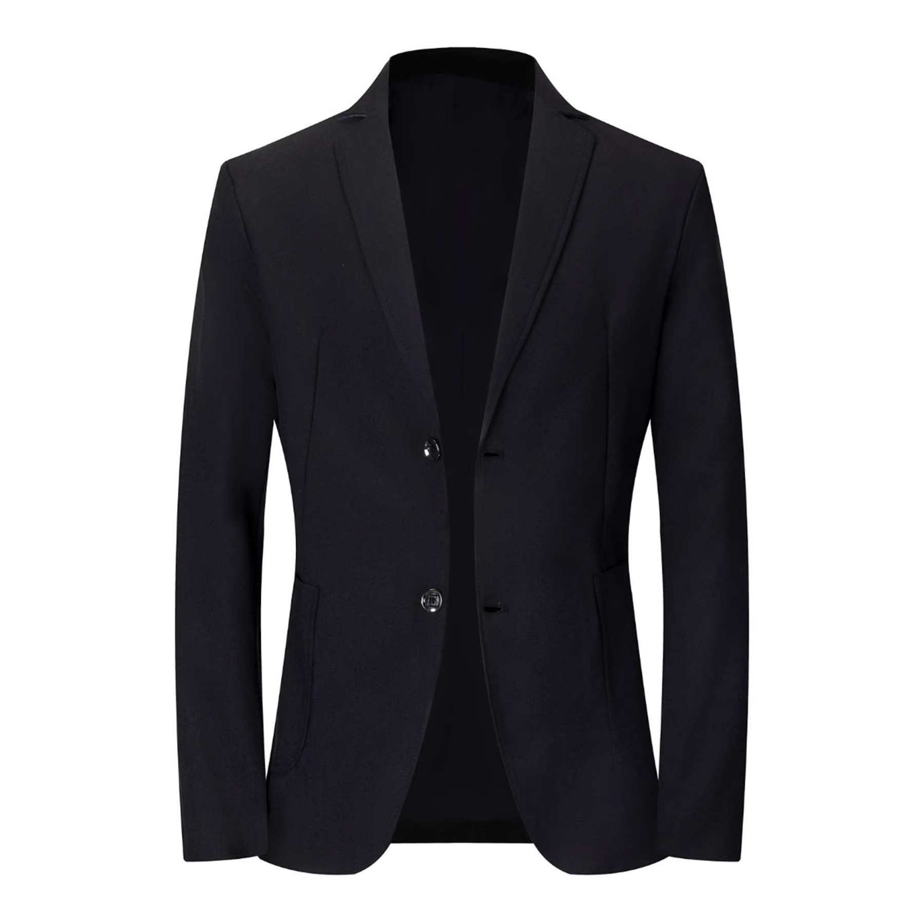 Slim-fit Solid-color Suit - Image 5