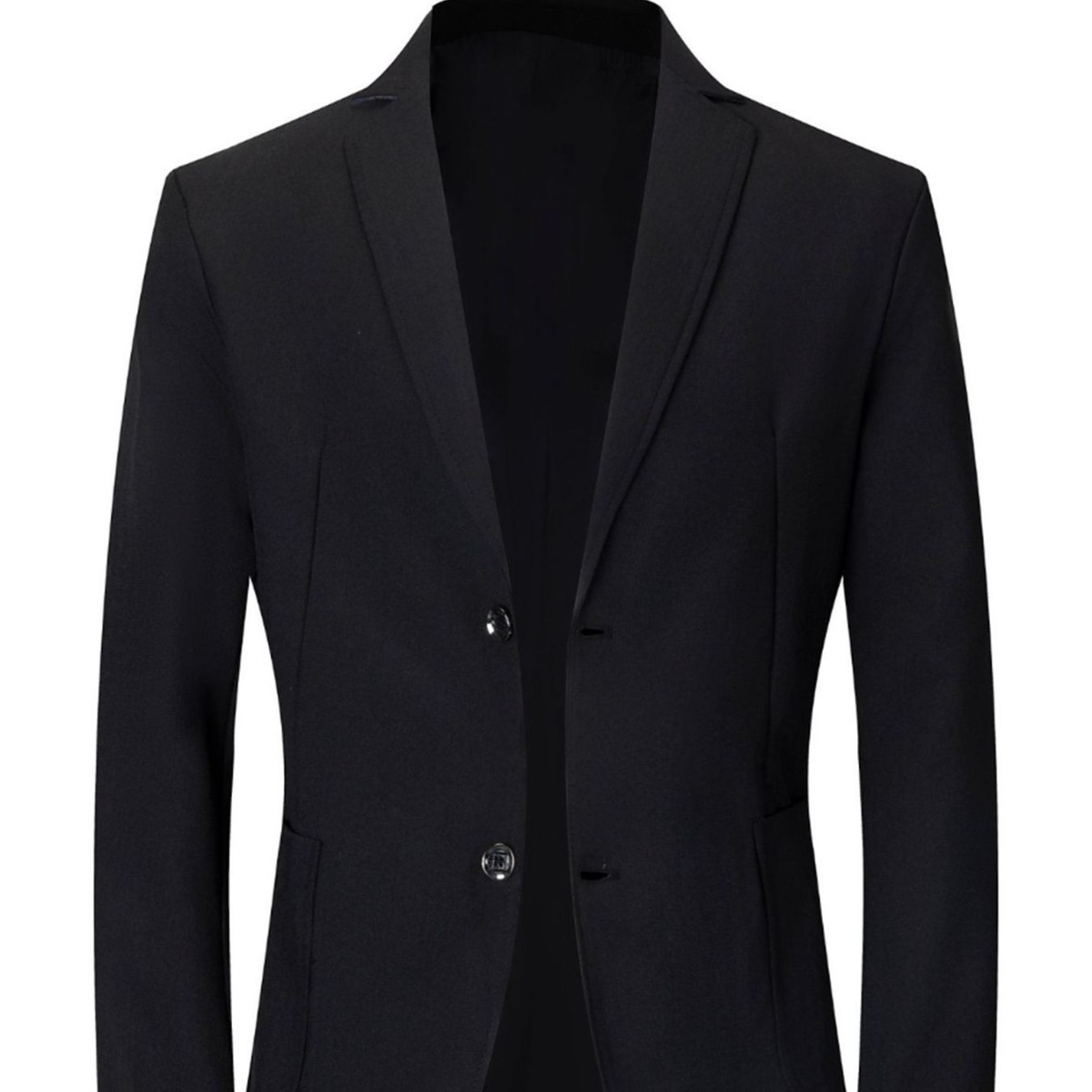 Slim-fit Solid-color Suit - Image 6