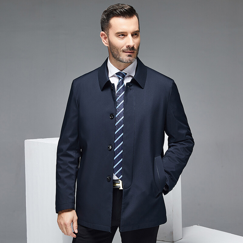Men's Mid-Size Business-Casual Jacket Coats