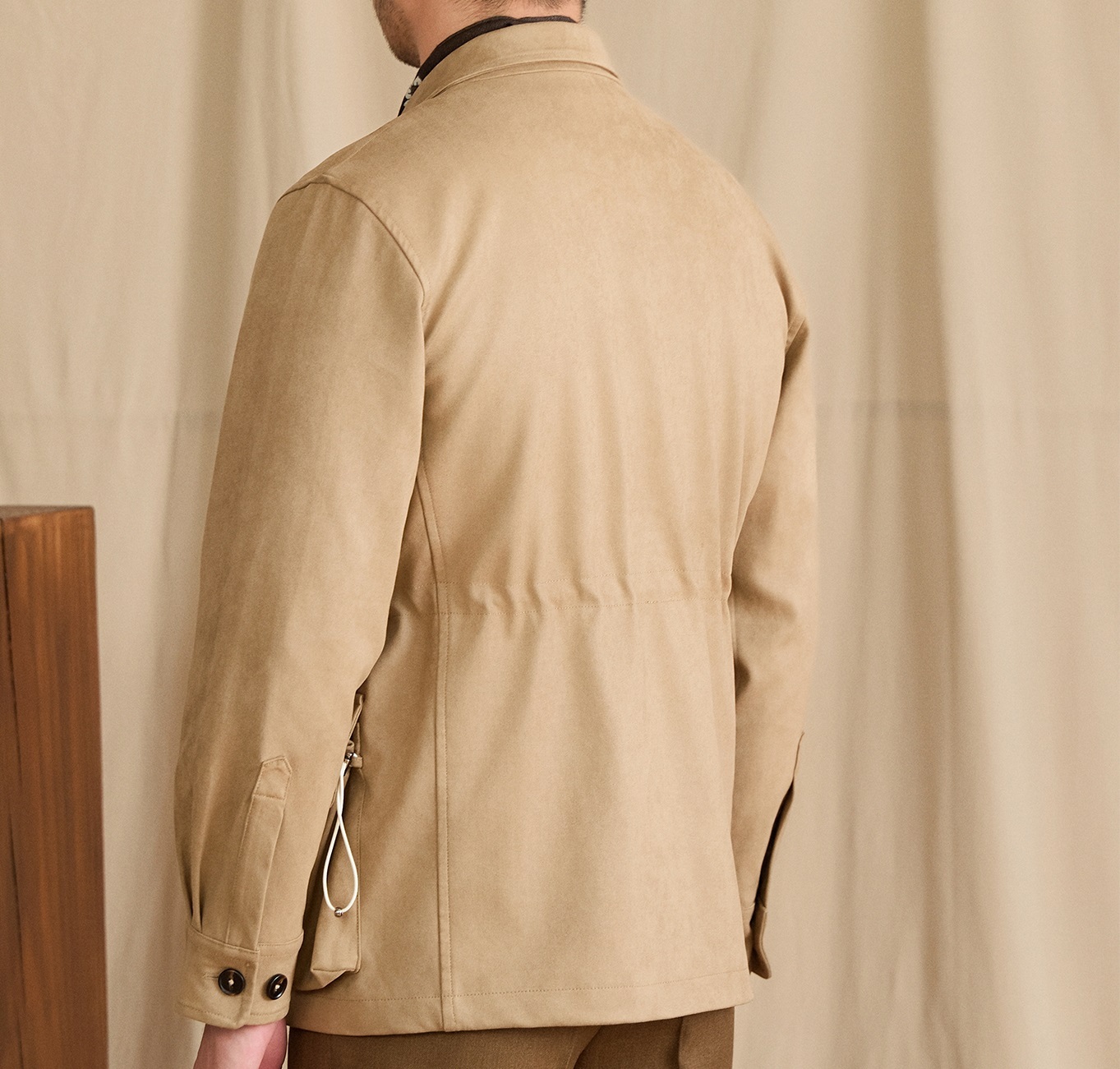 Men’s Suede Casual Lapel Jacket