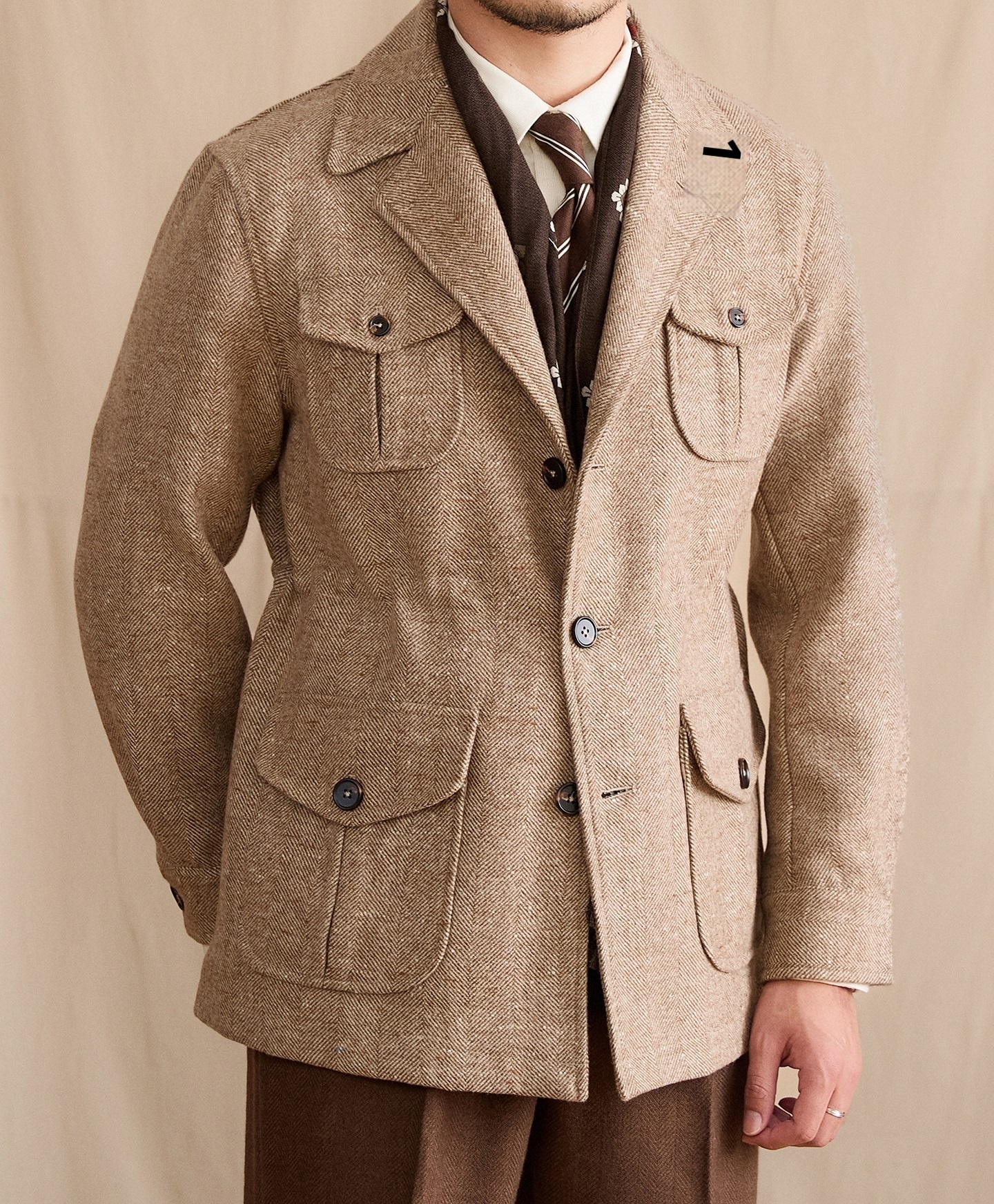 Men’s Vintage Wool Commuter Jacket