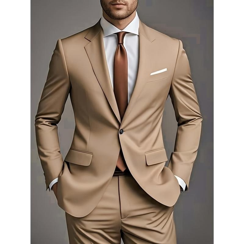 Light Men's Business Suit - Image 5