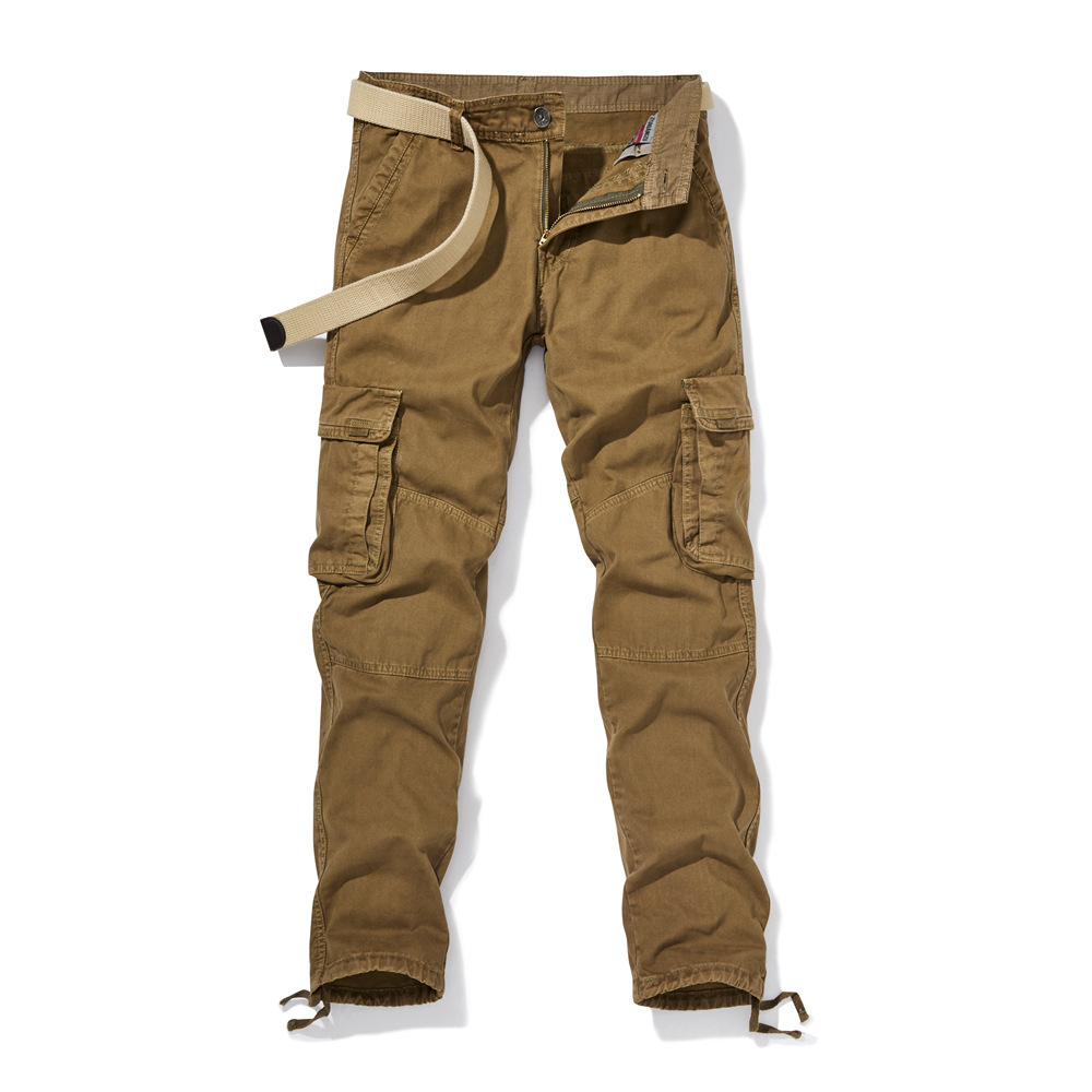 Mens Casual Pants With Multiple Pockets - Image 2