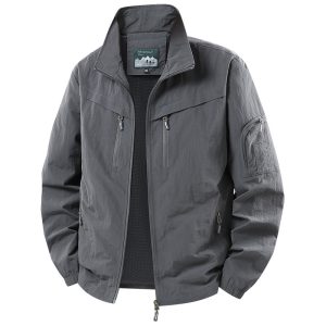 Spring And Autumn Outdoor Running Fishing And Casual Jacket