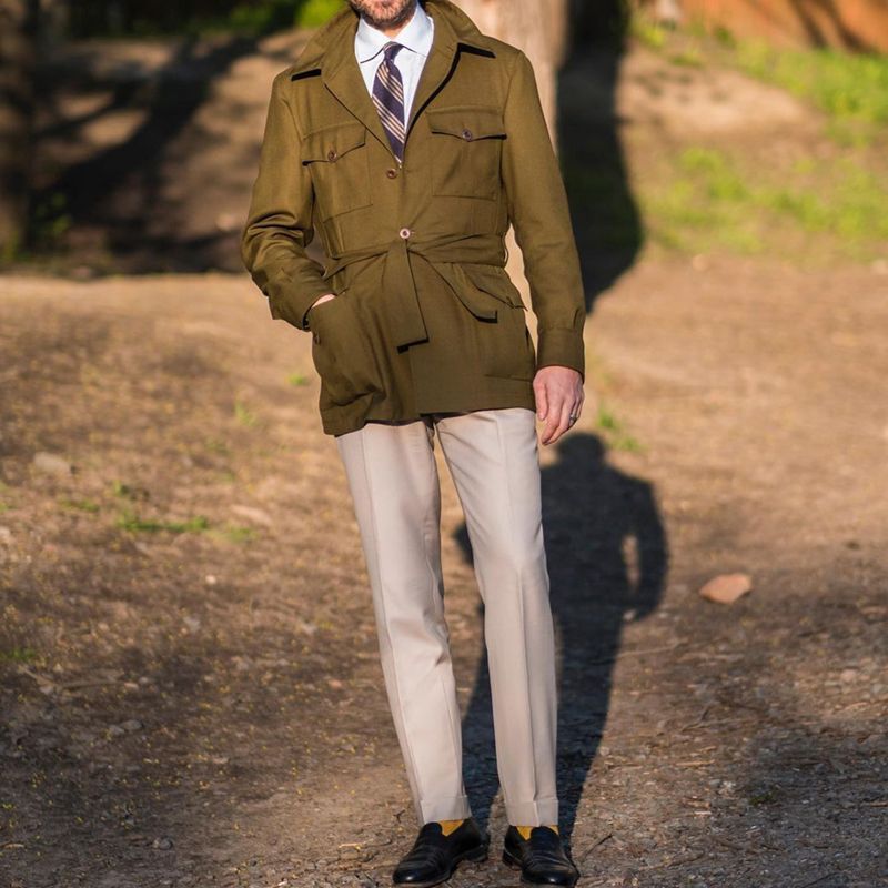 Thin Plus-Size Trench Coat Men's Casual Jacket - Image 5
