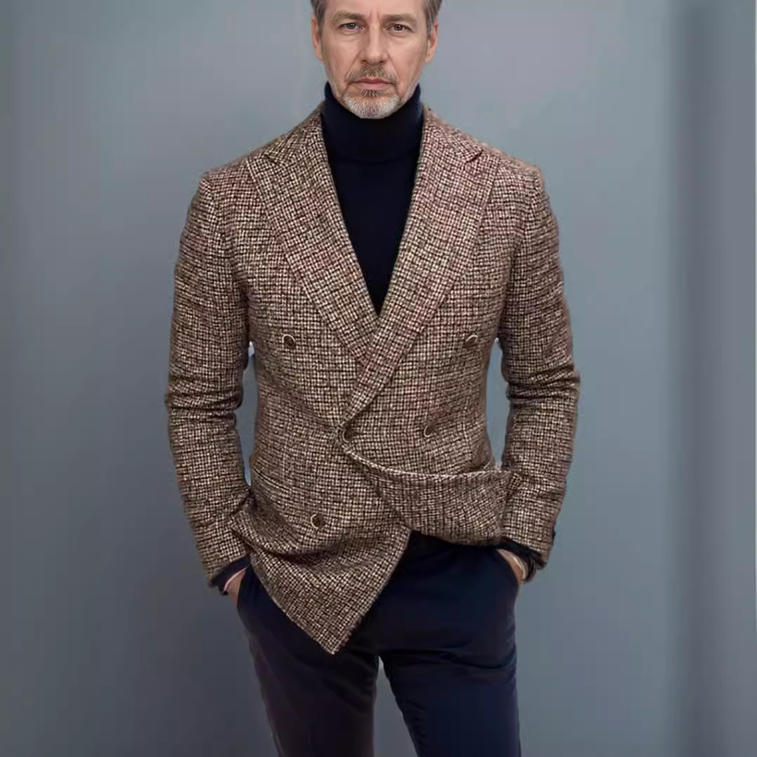 New Mens Casual Plus Size Suit - Image 2