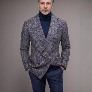 New Mens Casual Plus Size Suit