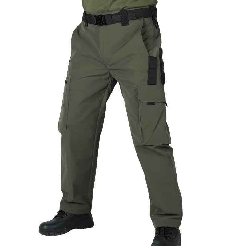 Men's Tactical Casual Pants With Multiple Pockets – Quick-Dry Workwear - Image 9