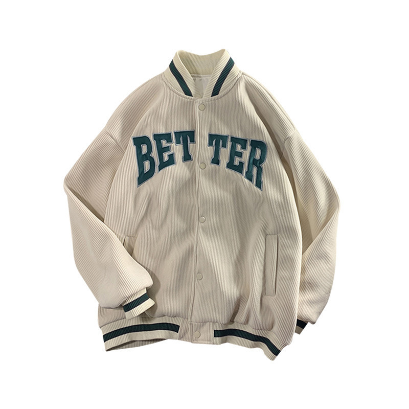 Men's Corduroy Baseball Jacket - Image 4