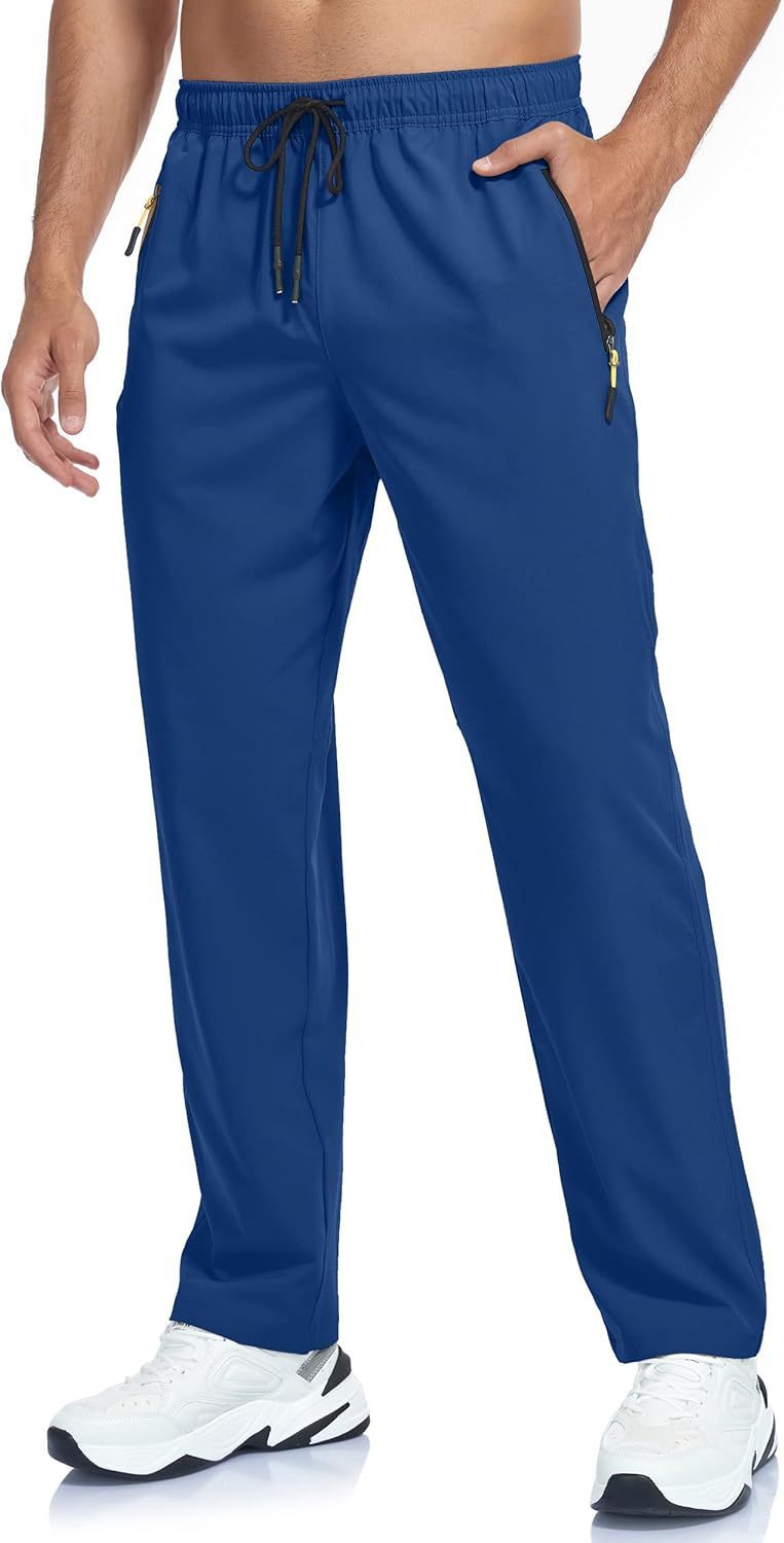 Spring And Summer New 2024 European And American Hot-selling Thin Ice Silk Quick-drying Casual Trousers Outdoor Running Fitness Sports Pants - Image 7