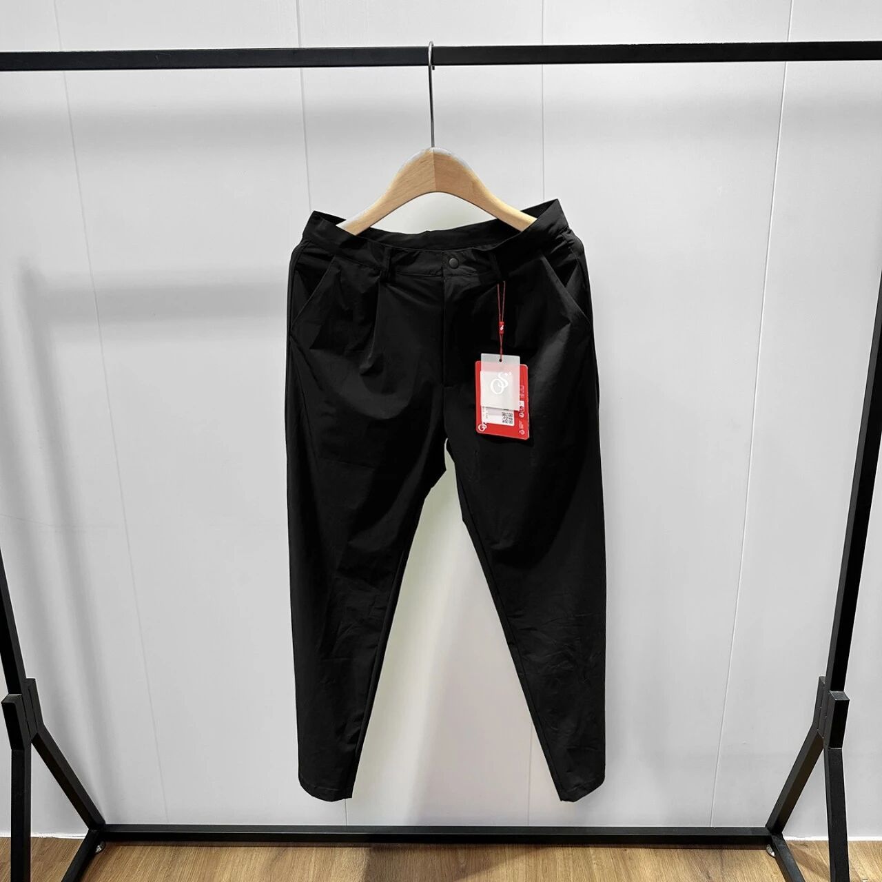 Men Straight Leg Casual Pants High Elastic Quick Dry Breathable Functional Trousers Anti-Wrinkle Multi-Pocket Work Commuting Outdoor Hiking Travel Pants - Image 3