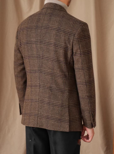 50 Wool Retro Italian Gentlemans Attire Warm High-End Tailored Suit - Image 5