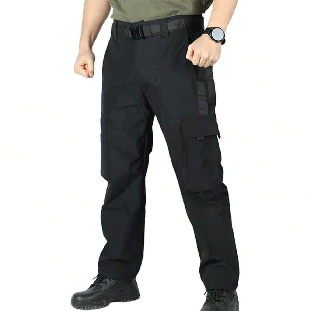 Men’s Tactical Casual Pants With Multiple Pockets – Quick-Dry Workwear