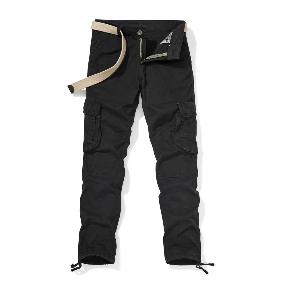 Mens Casual Pants With Multiple Pockets - Image 3