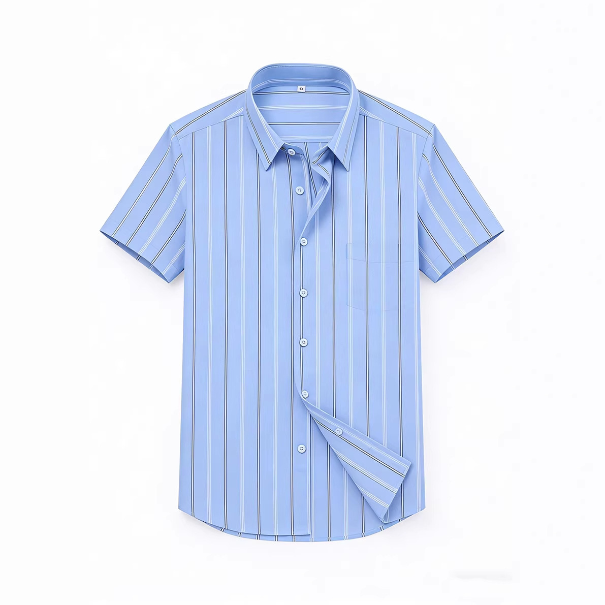 Men’s Cotton Plaid Business Casual Shirt