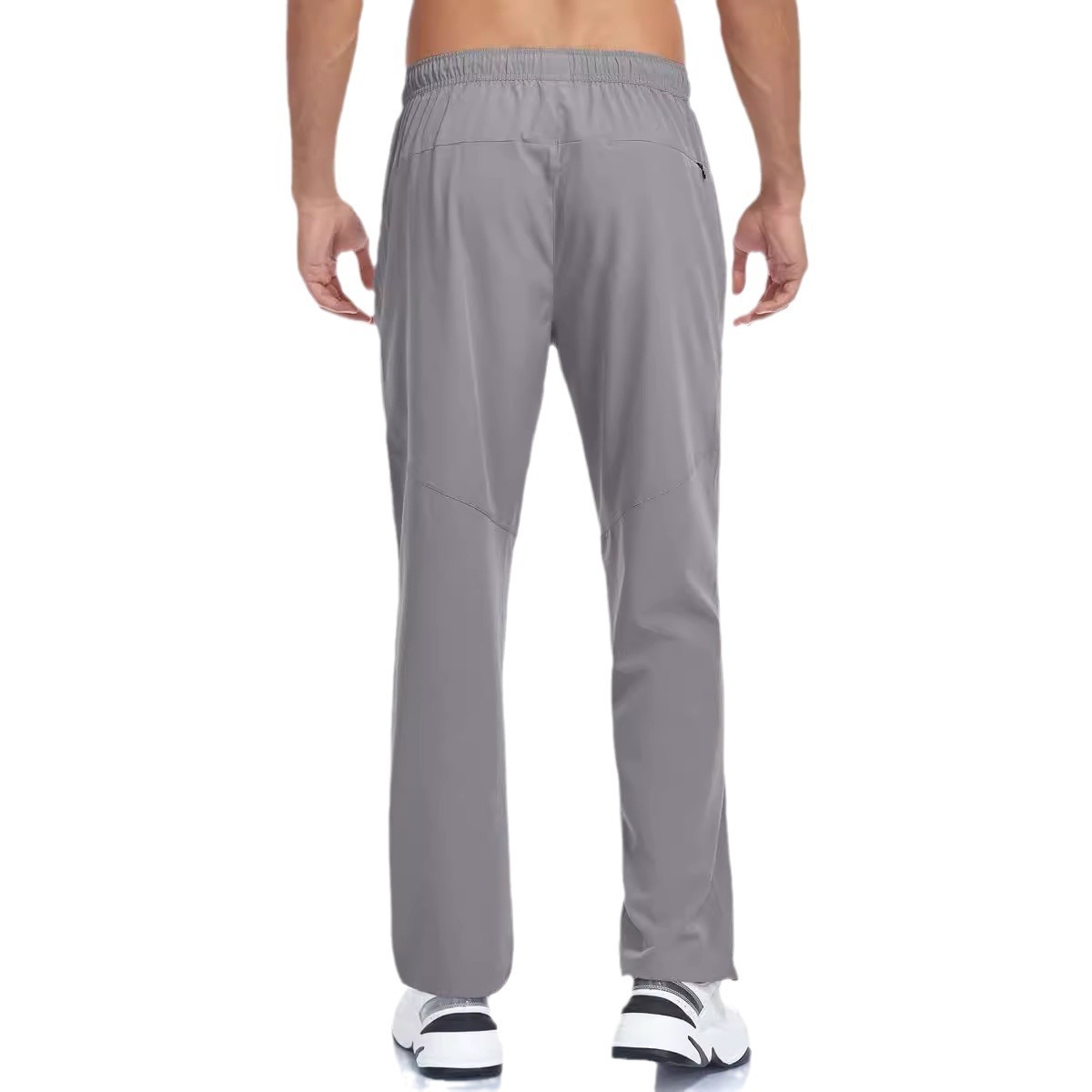 Spring And Summer New 2024 European And American Hot-selling Thin Ice Silk Quick-drying Casual Trousers Outdoor Running Fitness Sports Pants - Image 5