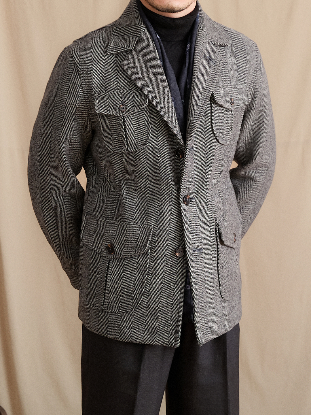 Men’s Wool Business Commuter Jacket