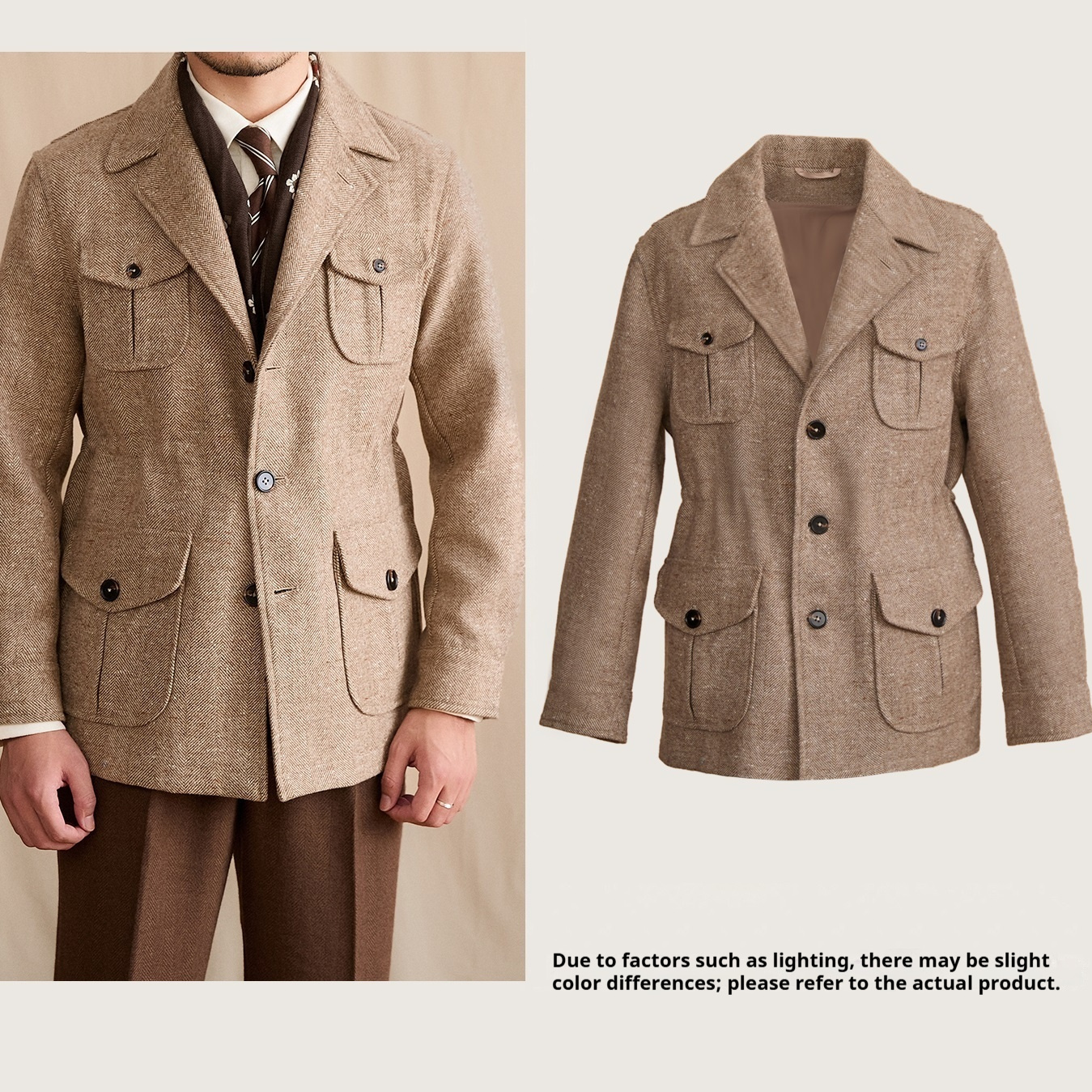 Men’s Vintage Wool Commuter Jacket