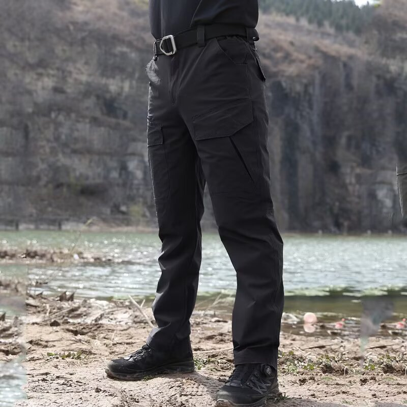 Outdoor Sports Pants Solid-color Versatile Workwear Trousers - Image 2
