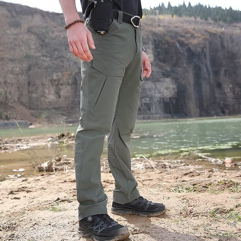 Outdoor Sports Pants Solid-color Versatile Workwear Trousers - Image 8