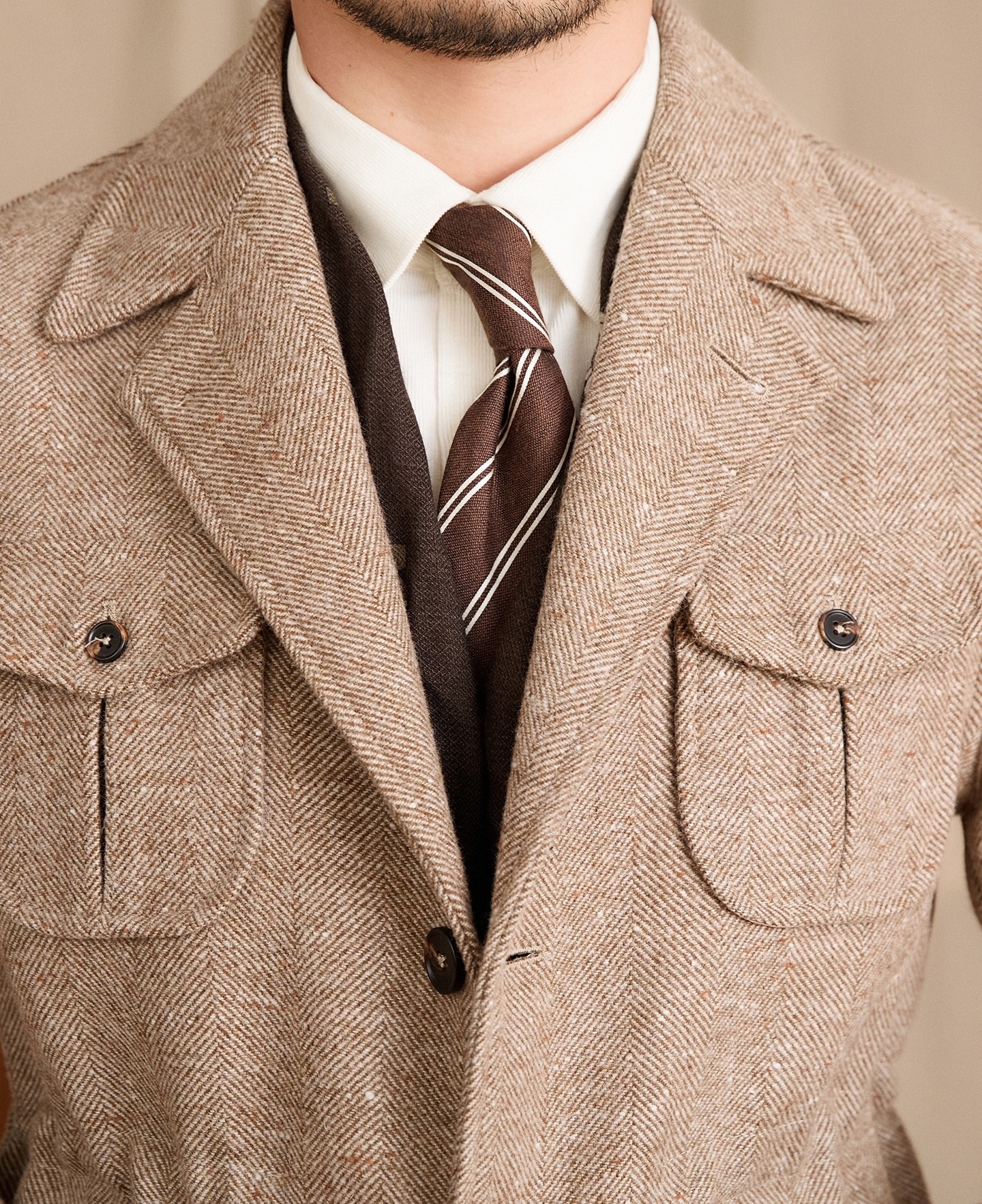 Men’s Vintage Wool Commuter Jacket